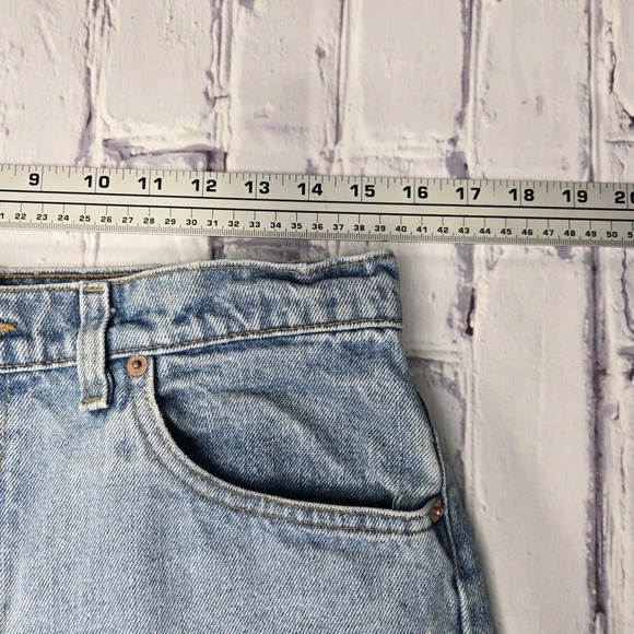 VTG 90s Levi's 550 Relaxed Tapered‎ Jeans Mens Sz 34x32 Faded Grunge Stained USA - Picture 13 of 16